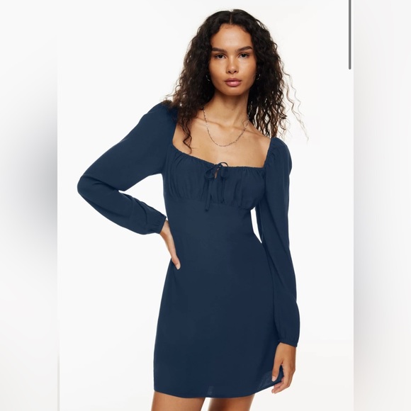 chinese dress ladies Katie J Girls Delilah Dress in Midnight Ditsy main image 1